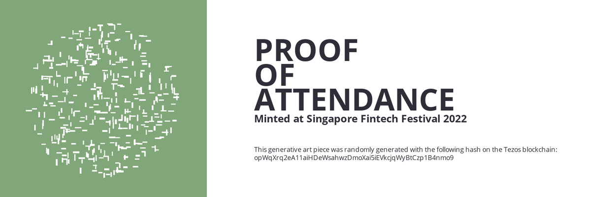 SFF2022 Proof of Attendance Token #311