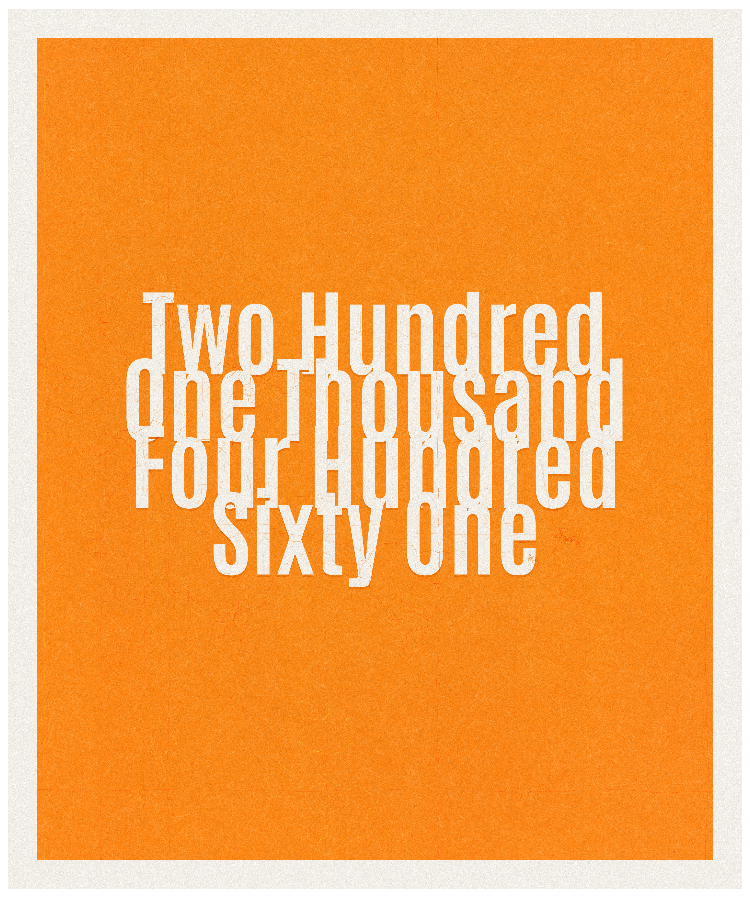 Count #201461