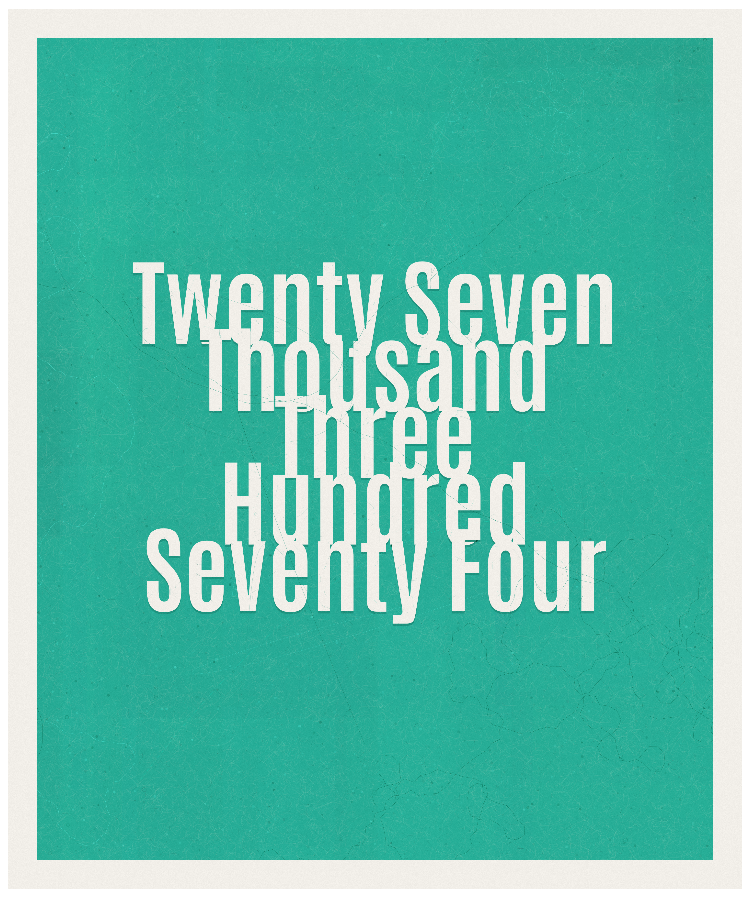 Count #27374