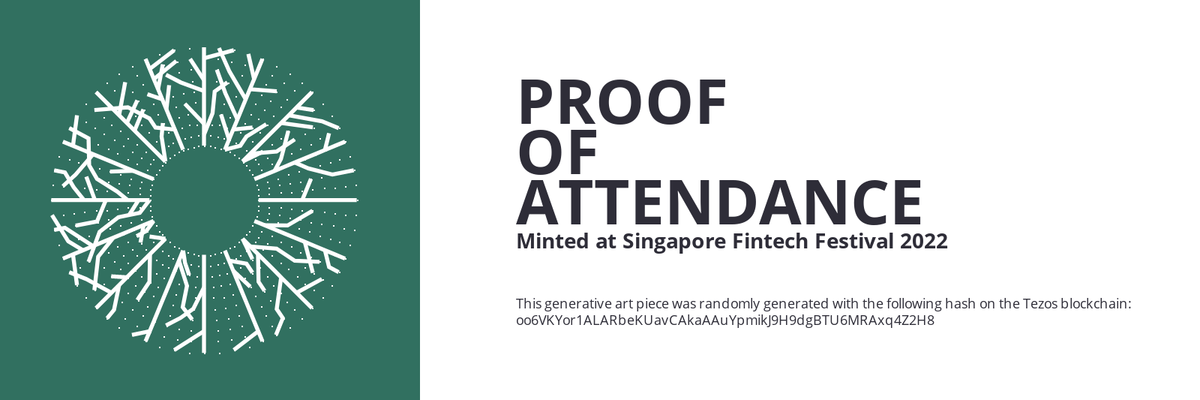 SFF2022 Proof of Attendance Token #717