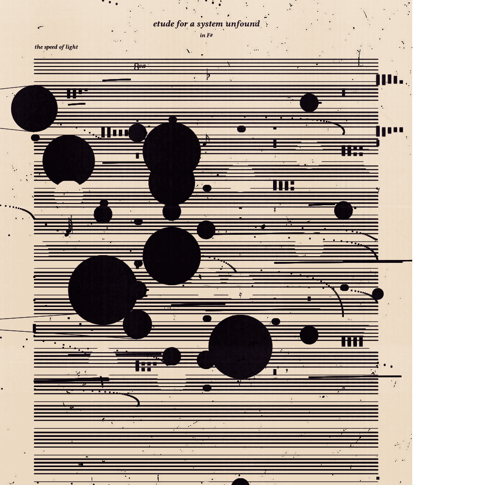 etude for a system unfound #143