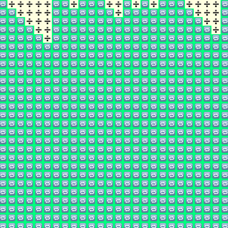 Elementary Cellular Emoji Automata #62