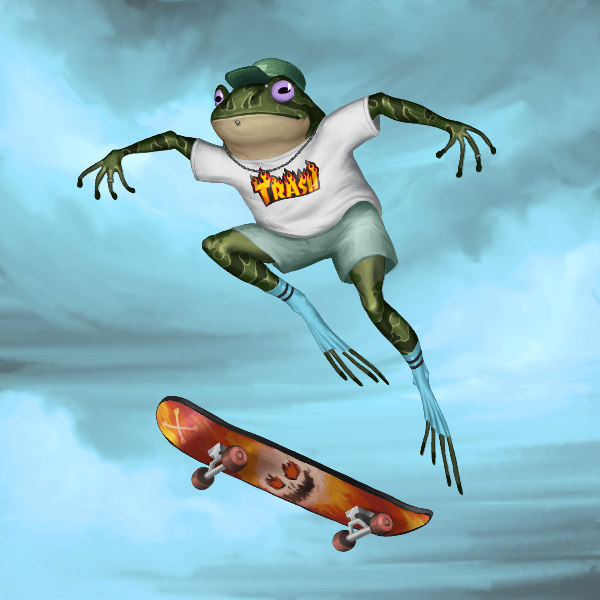 SKATER FROGS 🐸 #1