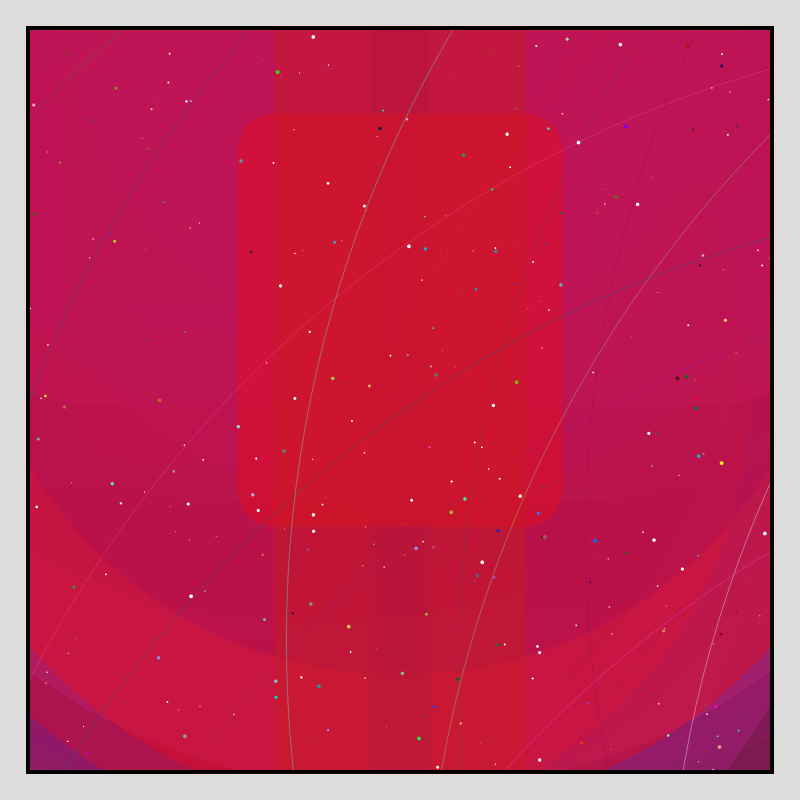 Color Field Starry B #191