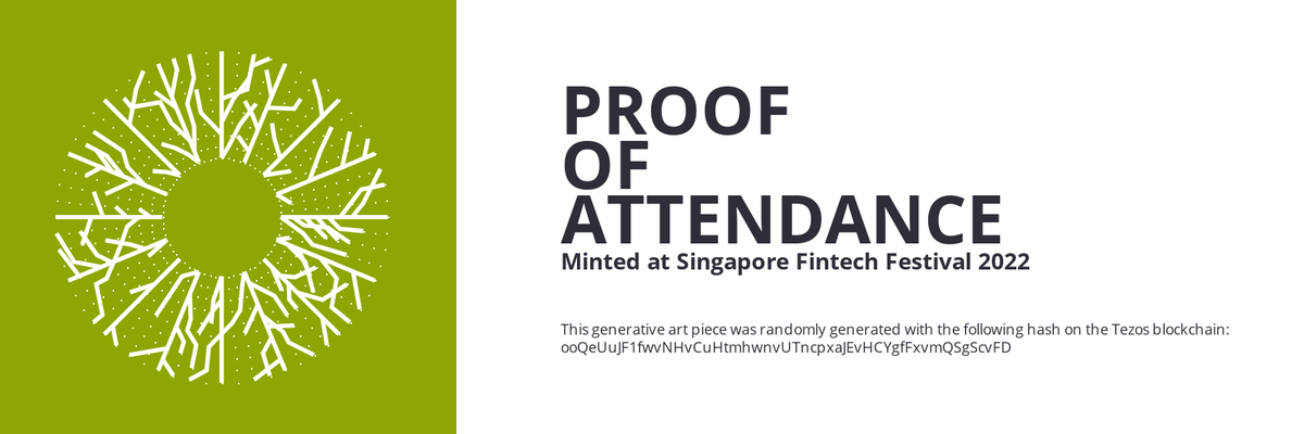 SFF2022 Proof of Attendance Token #1439