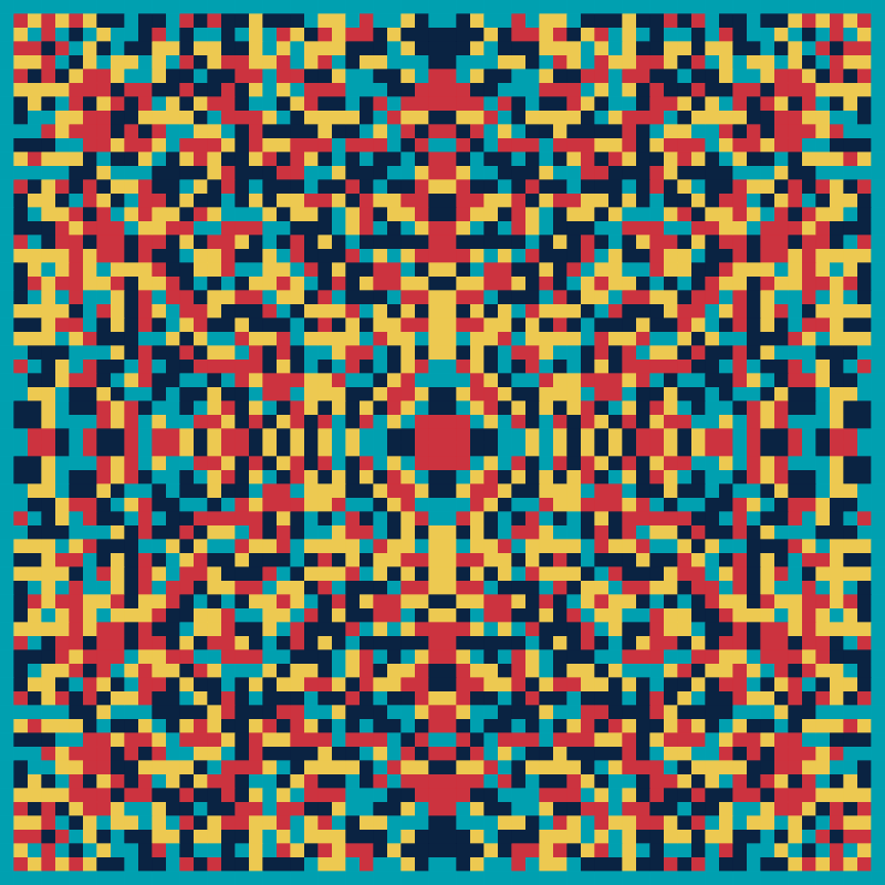 Pixel Mandala #92