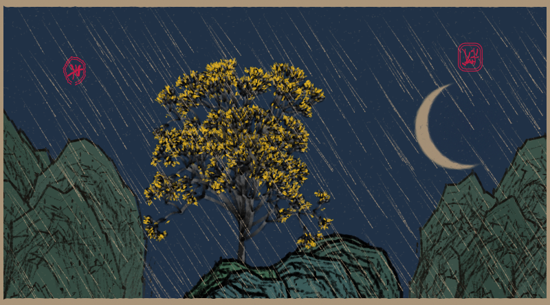 Bloom in the rain #72