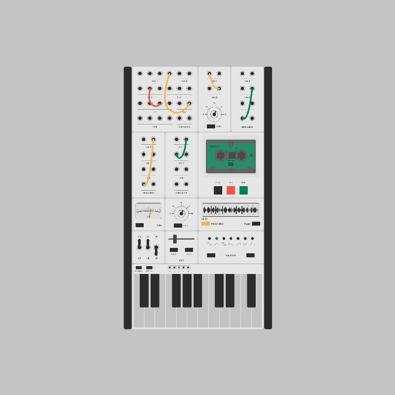 Modular synthesizer #2