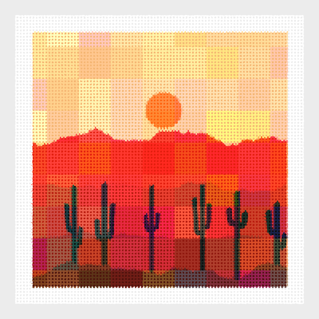 Saguaros #112