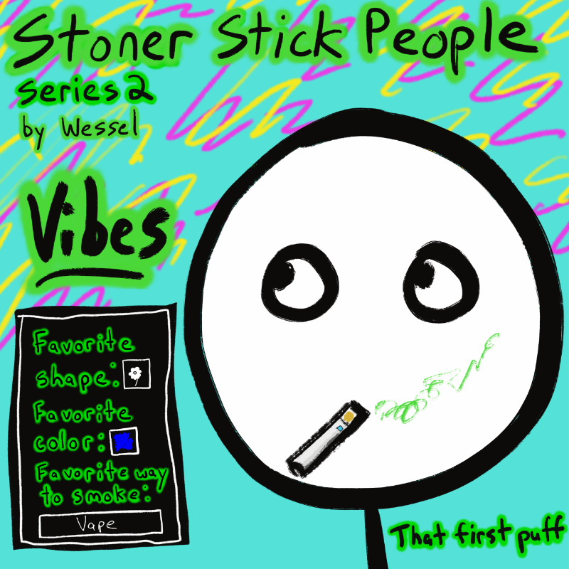 Stoner Stick People Series 2 #25