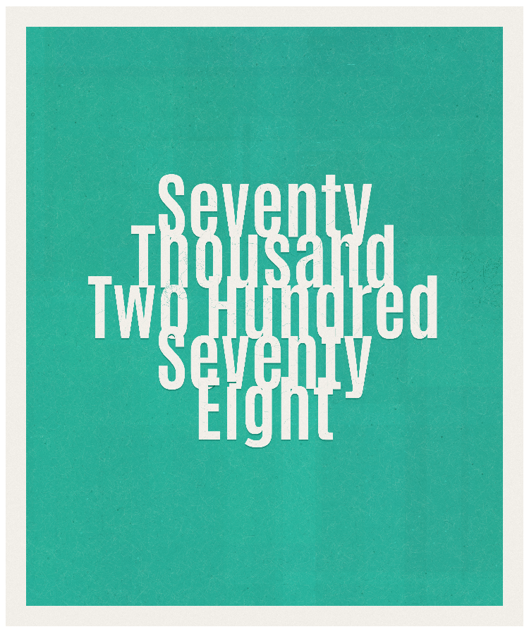 Count #70278