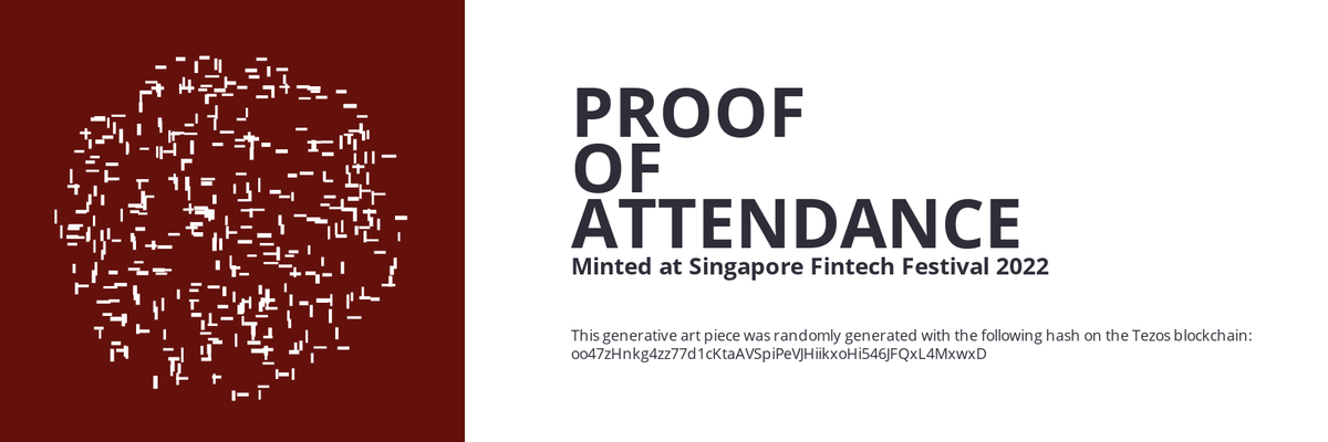 SFF2022 Proof of Attendance Token #1705