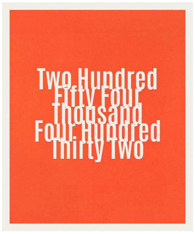 Count #254432