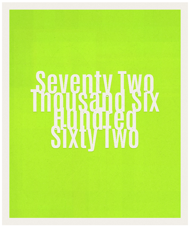 Count #72662