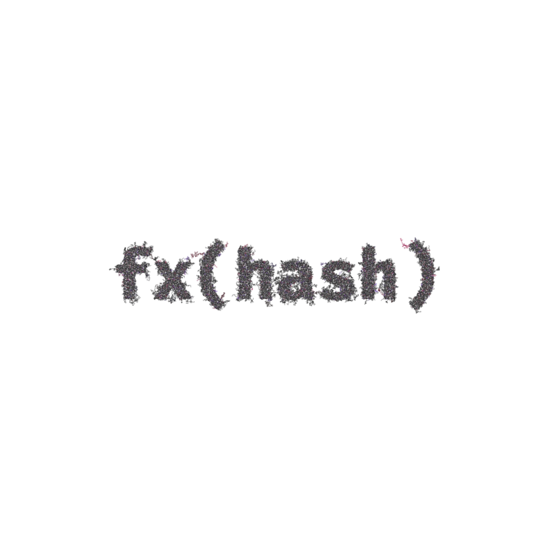 FXHASH Generative Logo #236