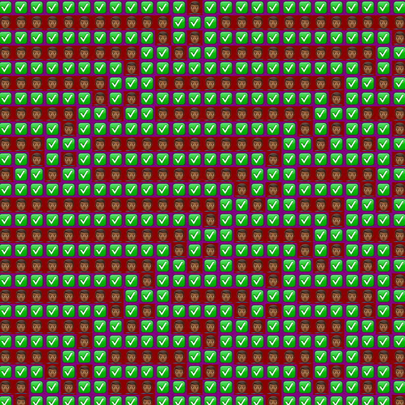 Elementary Cellular Emoji Automata #923