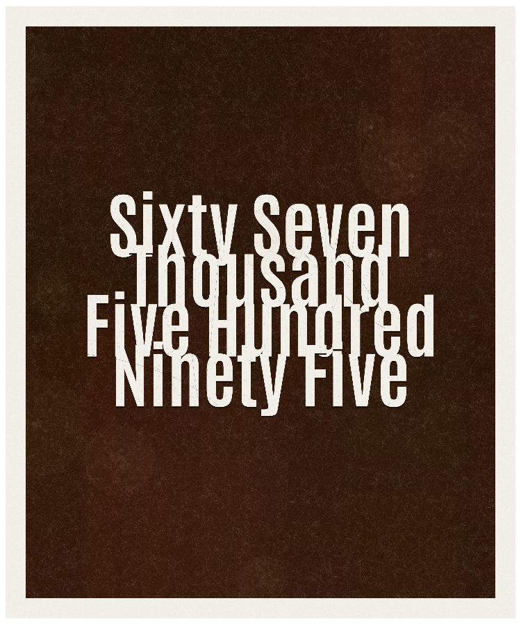 Count #67595