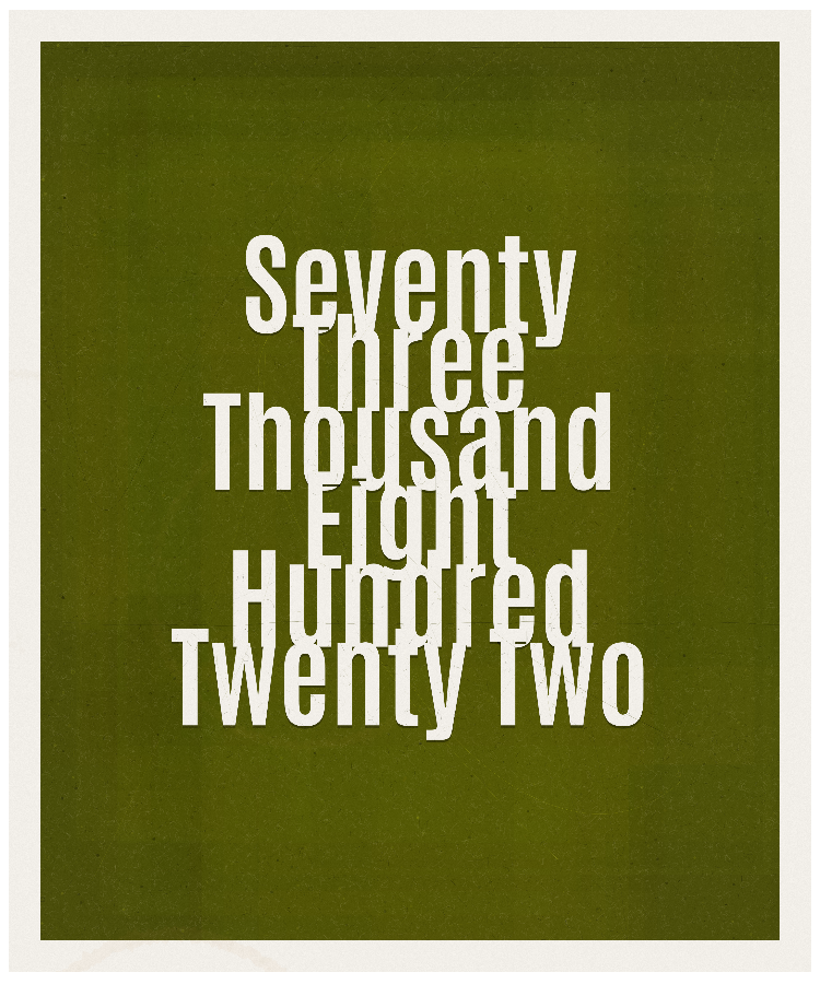 Count #73822