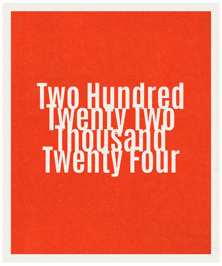 Count #222024