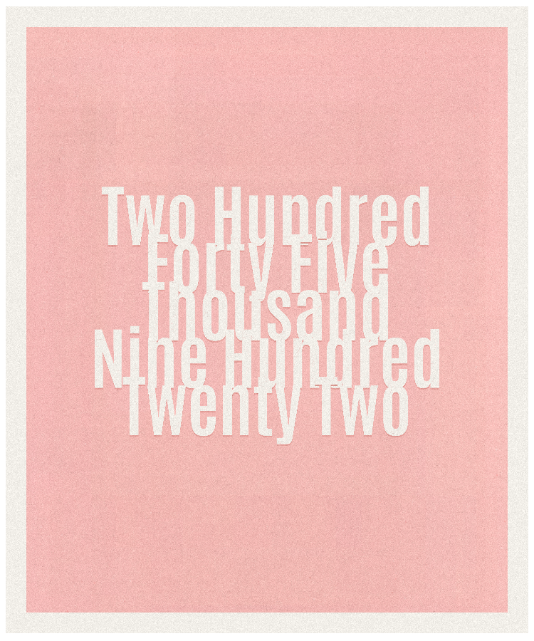 Count #245922