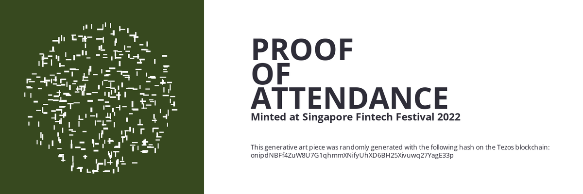 SFF2022 Proof of Attendance Token #58