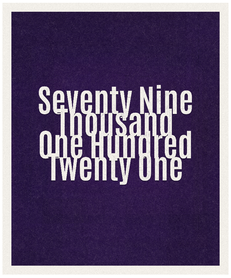 Count #79121