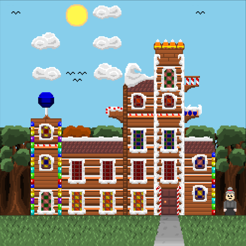 2D Mansion Candy House #84