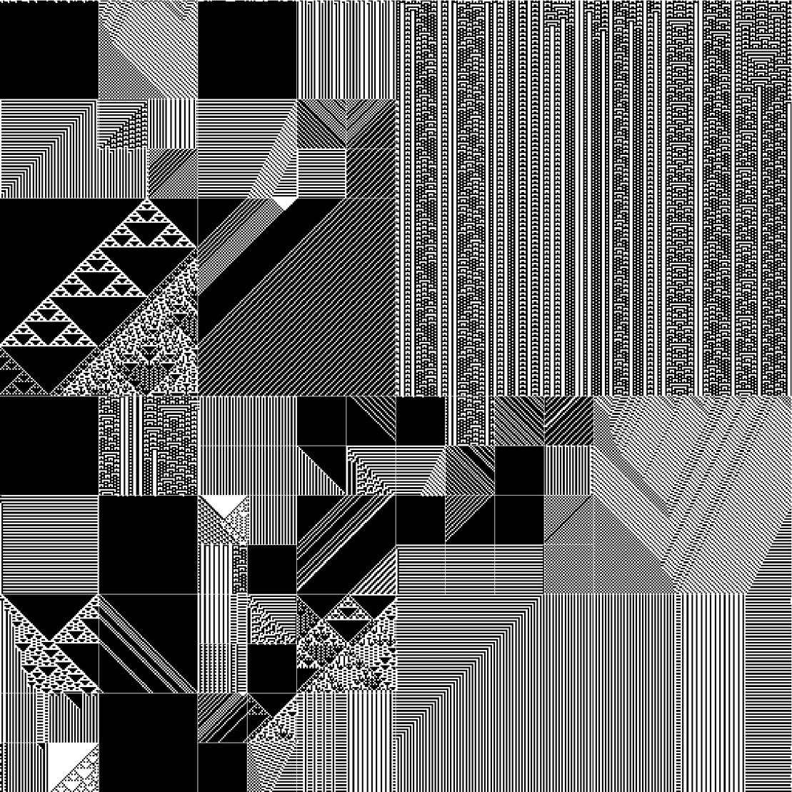 RULES (for Elementary Cellular Automata) #377