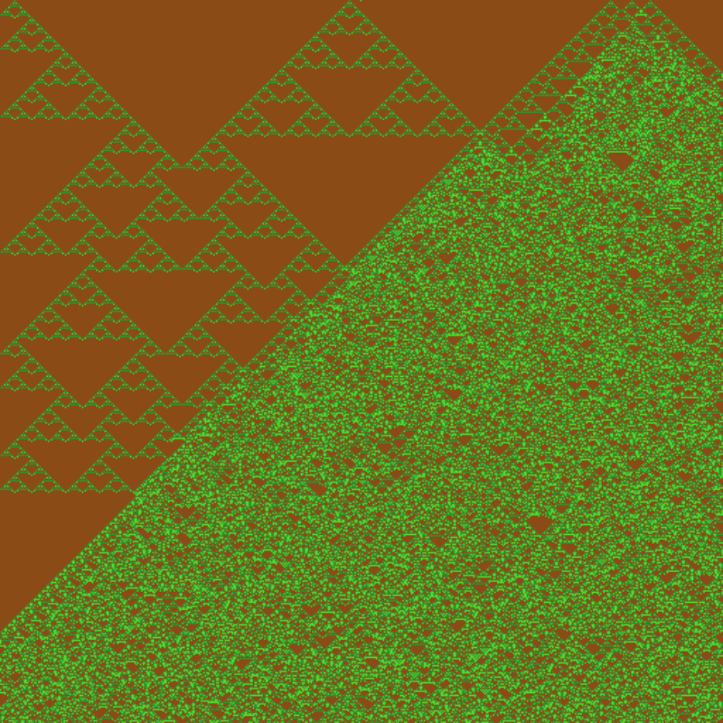 Totalistic Cellular Automata #322