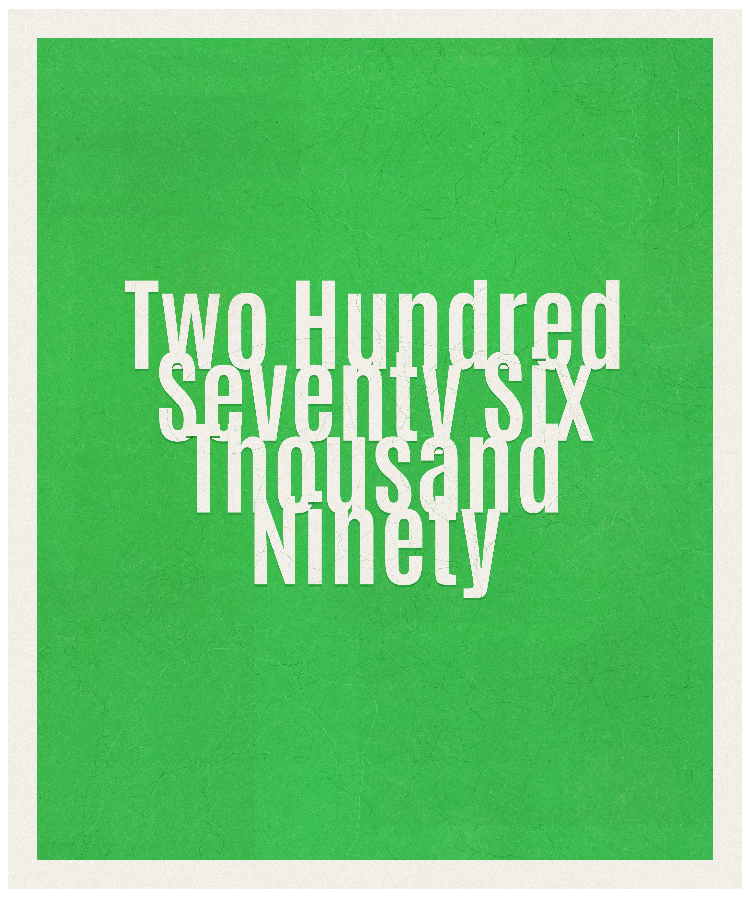 Count #276090