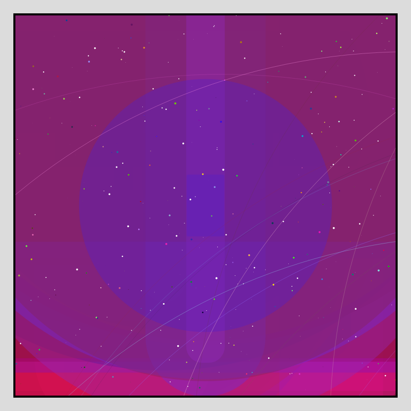 Color Field Starry B #45