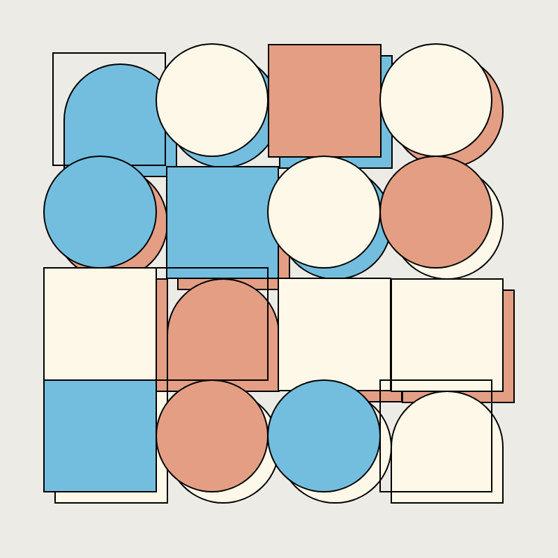 Zürich Stations Grid III #66