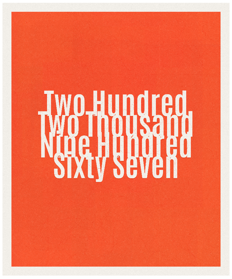 Count #202967