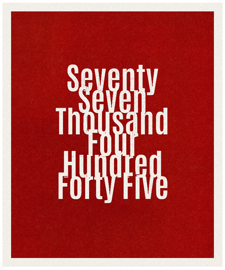 Count #77445