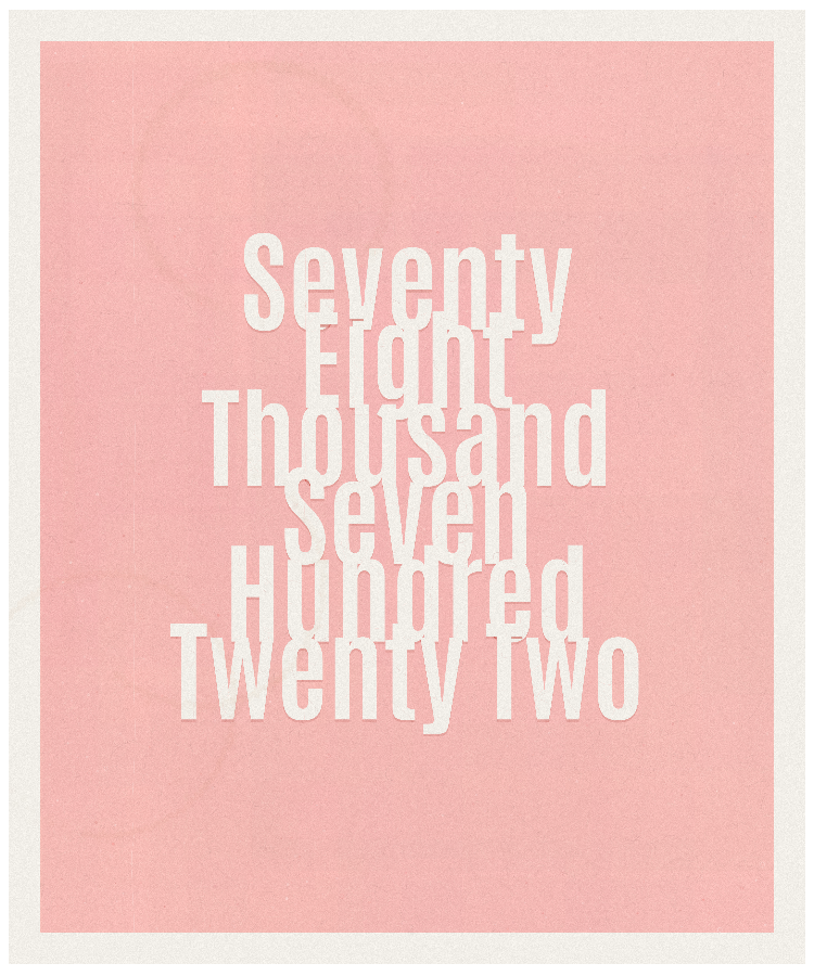 Count #78722
