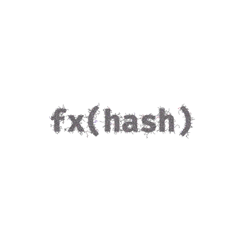 FXHASH Generative Logo #256