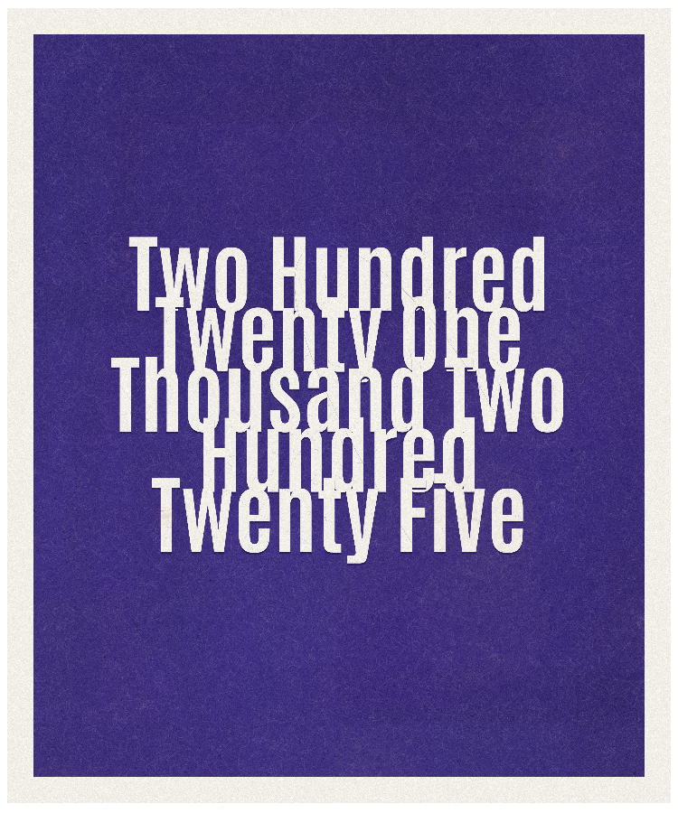 Count #221225