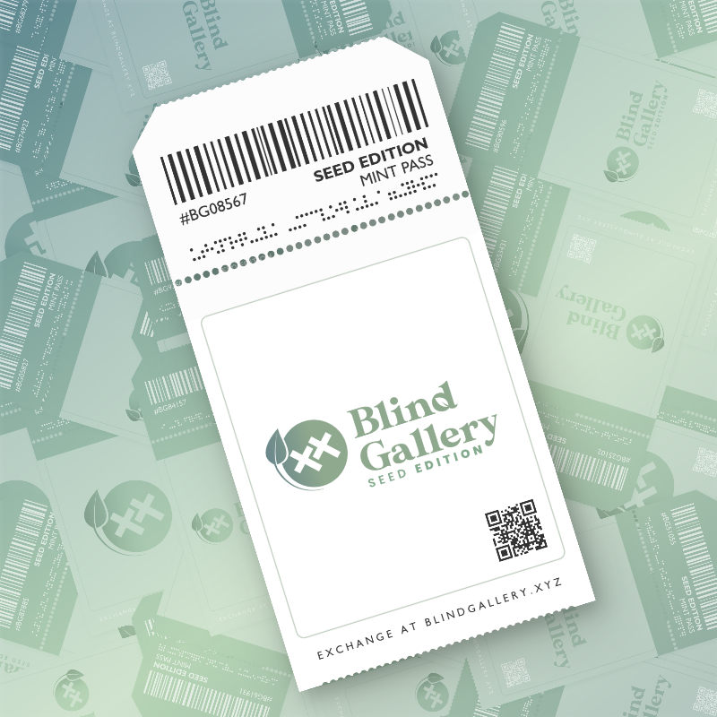 Blind Gallery Mint Pass (Seed Edition) #543