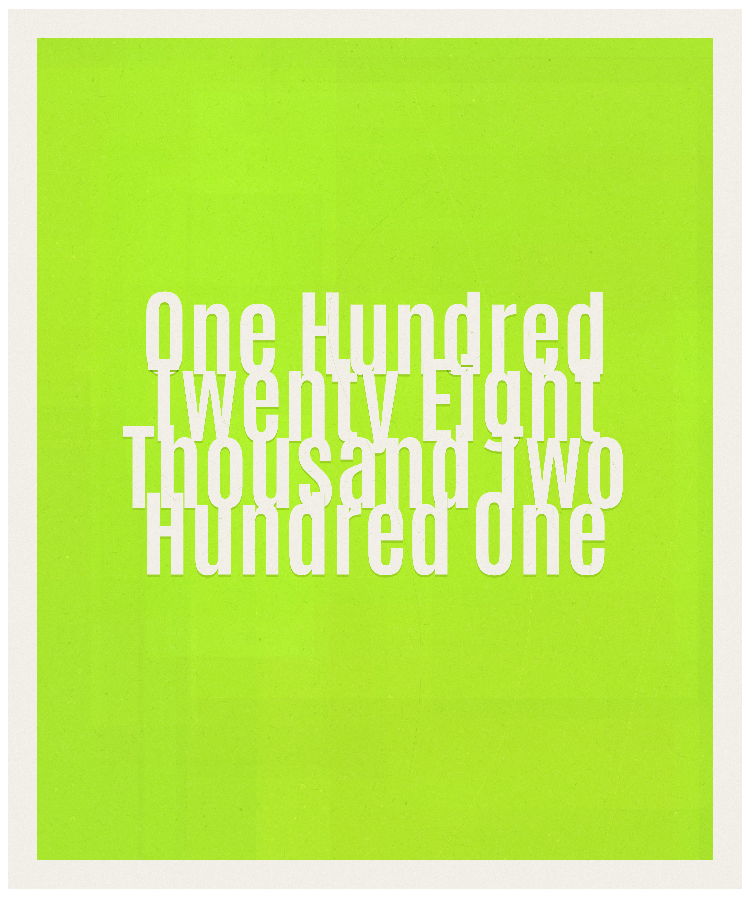 Count #128201