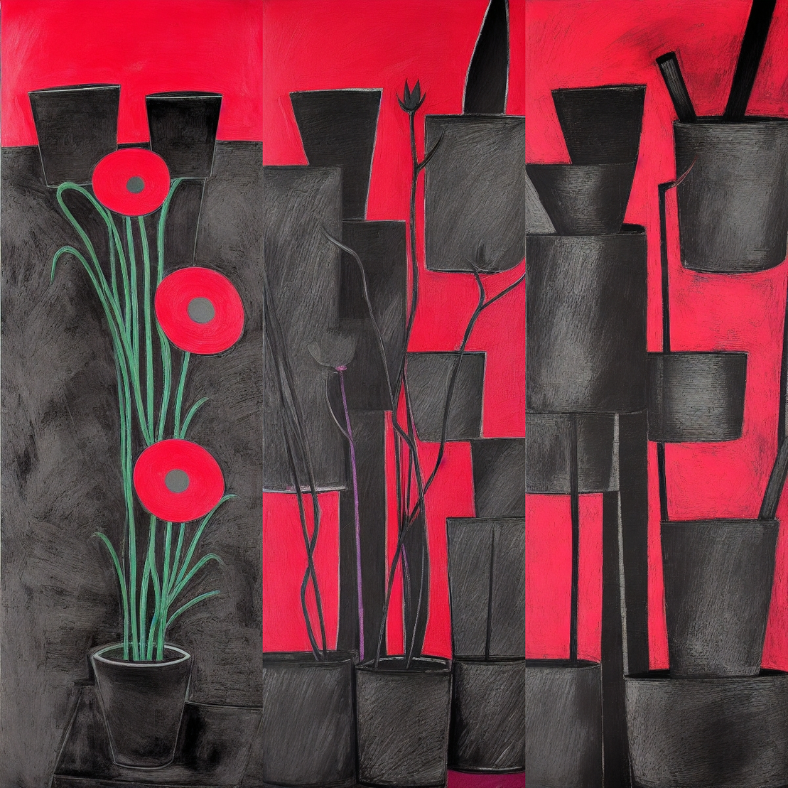 Cubism Flowers #2