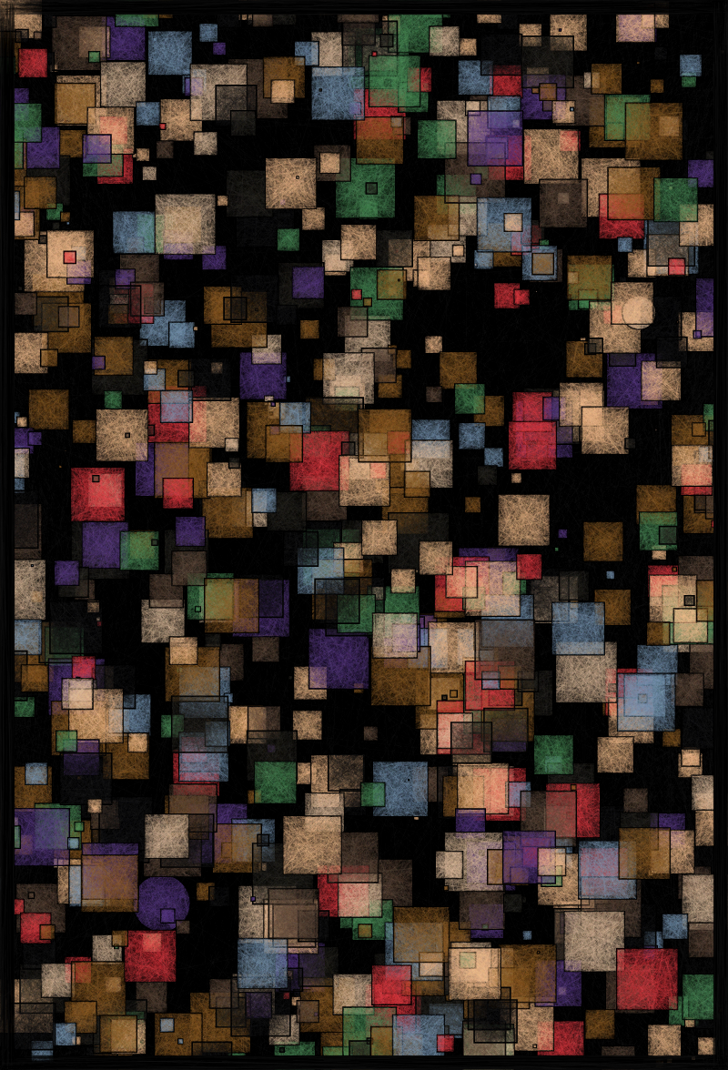 Circles In A Square World #53