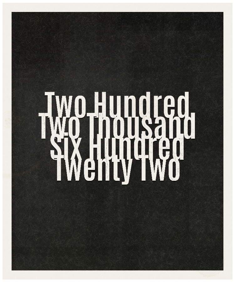 Count #202622