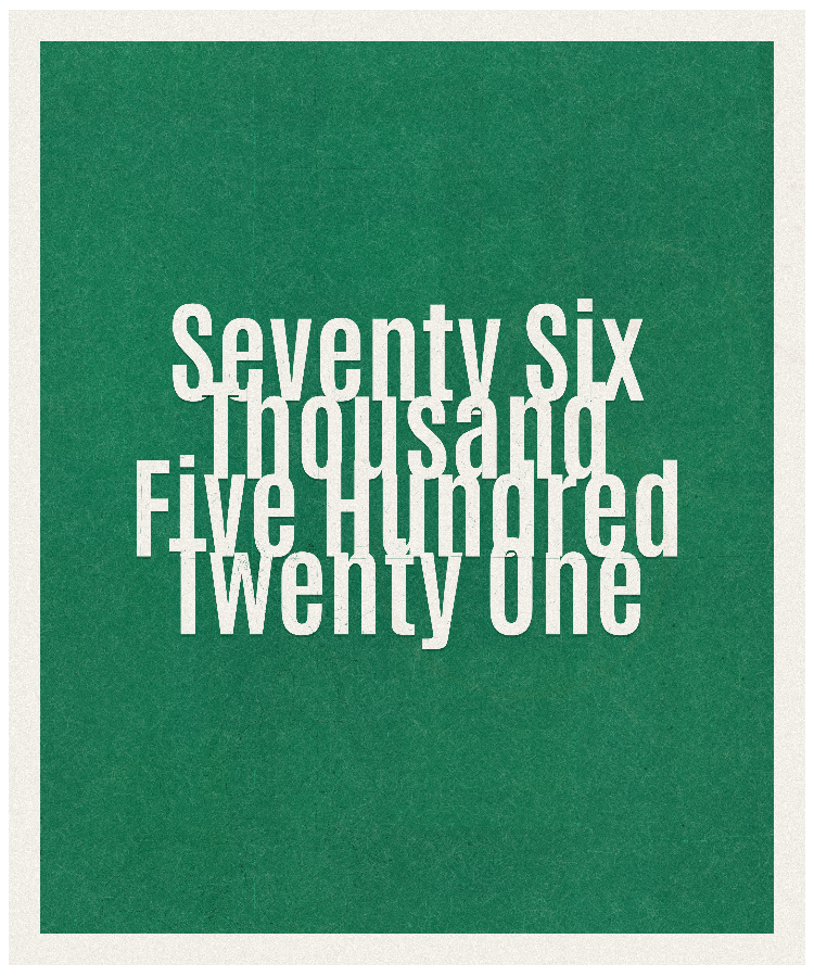 Count #76521