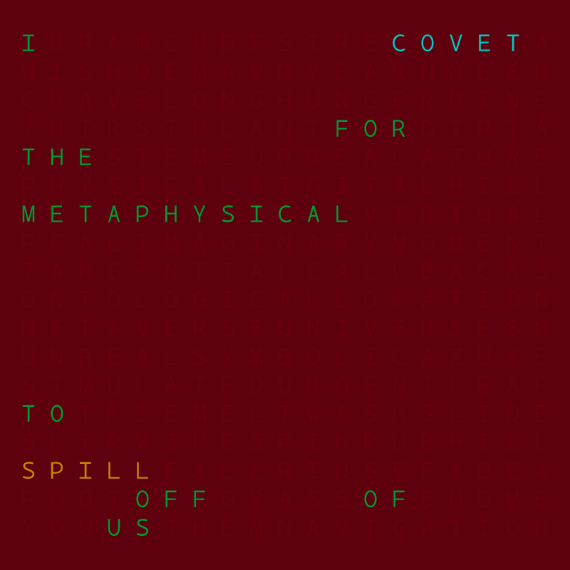 I wish for the metaverse ... #97