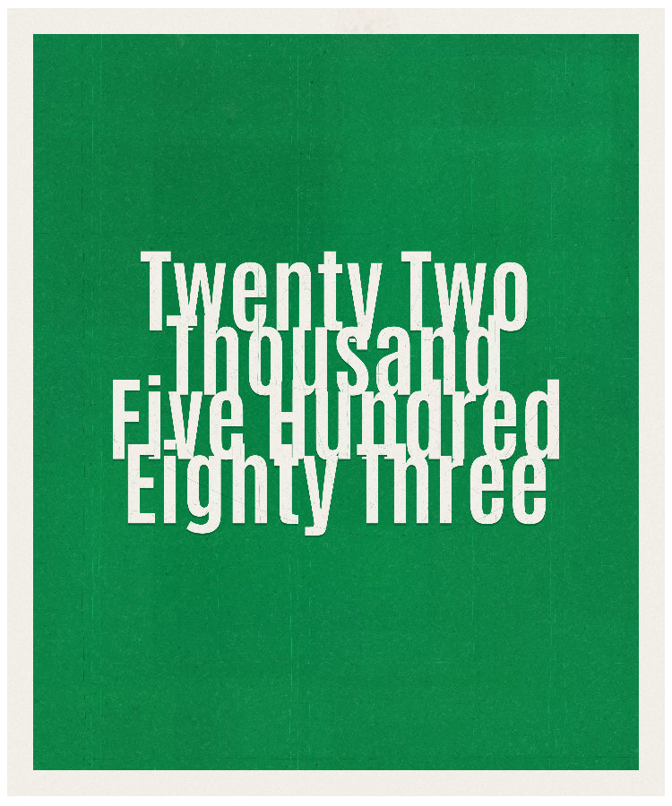Count #22583