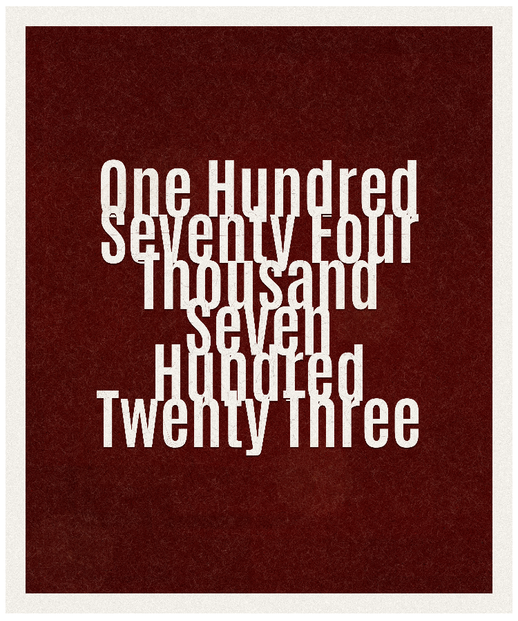 Count #174723