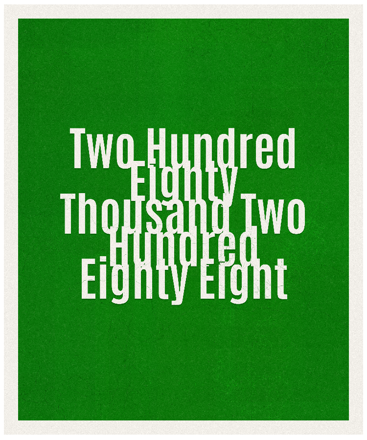 Count #280288
