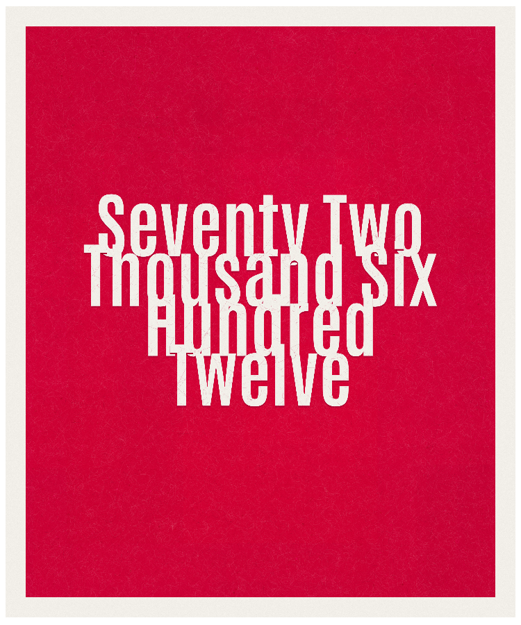 Count #72612