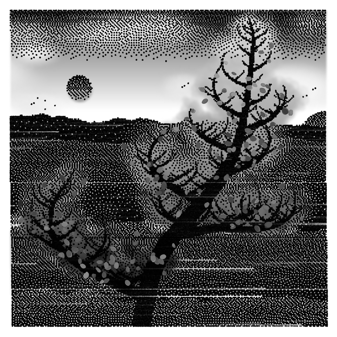 Dithered Branches #221