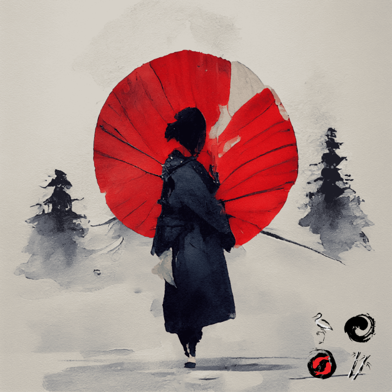 A walking geisha #5